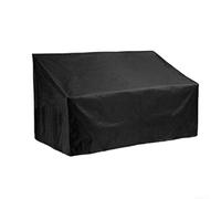 Cobertura para bancos de jardín con tela Oxford 210D y tejido apretado para resistir pinchazos y mantener la integridad en condiciones de tormenta (162 x 66 x 89 cm)