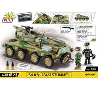 Cobi 2288 Sd.Kfz. 234/3 Stummel 1:35 Bloques De Construcción Kit Nuevo + OVP