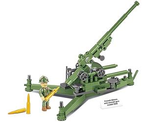 COBI 2294 Historical Collection WWII Canon de 90 mm, Modelo 1939, Bloques de construcción antiaeronaves, Varios