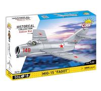 COBI 2416 Historical Collection Guerra De Corea MiG-15 Fagot 504 Piezas