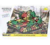 COBI 2593 Tamiya Flakpanzer IV Torbellino Ejecutivo Edición 1:28 Klemmsteine