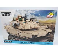 COBI 2622 M1A2 Abrams Tanque US Ejército Klemmsteine 1 :3 5 Nuevo Emb. Orig.