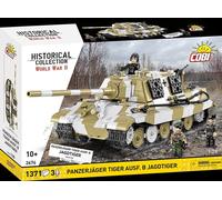 Cobi 2674 1/28 Colección Histórica PzJ Tiger Ausf.B Kit Sin Montar Nuevo