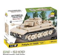 COBI 2710 BLOQUES DE TERMINALES WW2 PANZERKAMPFWAGEN VI TIGER 131 PANZER 2WK ...