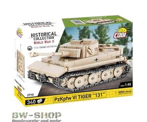 COBI 2710 BLOQUES DE TERMINALES WW2 PANZERKAMPFWAGEN VI TIGER 131 PANZER 2WK ...
