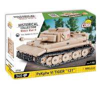 COBI 2710 - Histórico Colección - Mundo War II - 1/48 Pzkpfw VI Tigre "131"