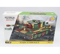 COBI 2735 Pz.kpfw. VI Tiger Ausf.e II Guerra Mundial Panzer Militar
