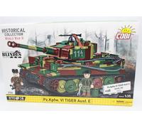 COBI 3124 Pz.kpfw. VI Tiger Ausf. E Panzer Kit 870 Piezas 1 :3 5 Klemmsteine