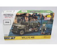 Cobi 3133 Willys MG Piezas De Bloques 132 NUEVO OVP 1:35 WWII Jeep Histórico