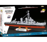 Cobi 4866 Colección Histórica 1:300 USS KIDD/FCD - Nuevo