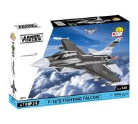 Cobi Armed Forces F16D Fighting Falcon Aircraft Bloques de alta calidad 410 piez