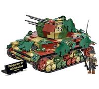 COBI FLAKPANZER IV WIRBELWIND Executive Edition - Vehículo de combate blindado - Escala 1:28 - 8+ - Unisex - Niños - Historiadores, fabricantes de modelos y adultos y niños apasionados