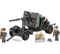 COBI Historical Collection WWII - Flak 18 de 3.45 pulgadas con carro, 360 piezas