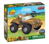 Cobi Small Army 60 Piece Storm Military Vehicle High Quality Construction Set
