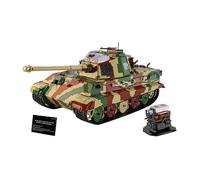 Cobi Tiger II Königstiger Juego de Construcción con 1117 Piezas, Color Camuflaje, Escala 1:12, Edad Recomendada 12 Años, Modelo 325 mm x 860 mm x 290 mm