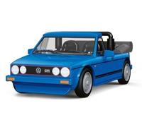COBI Volkswagen Golf GTI Cabriolet (1984), 1:35, 93 Bloques de construcción | Licencia Volkswagen, Ruedas móviles, Neumáticos de goma, Impresiones y pegatinas, Piezas fabricadas en la UE, 7+