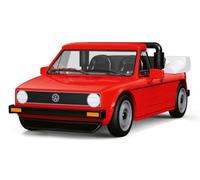 COBI Volkswagen Golf I Cabriolet, 1:35, 89 Piezas, 7+ | Licencia Volkswagen, ruedas móviles, neumáticos de goma, estampados y pegatinas, 1:35, UE, 7+