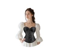 Cobo Regalo, S.L Corset Top Tela Adulto (Negro)