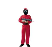 Cobo Regalo, S.L DISFRAZ SOLDADO ROJO CALAMAR INFANTIL - Talla 5-6 años