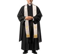 Cobo Regalo, S.L Estola Sacerdote Cruz Dorada para Adulto