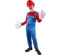 Cobo Regalo, S.L Par de Guantes Blancos Acolchados Mario Bros, Tamaño Único