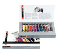 Cobra Paquete de colores al óleo para artistas 10 x 40 ml, negro