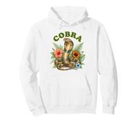 Cobra Cobra Cobra Floral Cobra Acuarela Boho Cobra Cobra Sudadera con Capucha