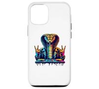 Cobra DJ Vibes - Veneno de neón, Bombo con Capucha y Ritual de bajo Carcasa para iPhone 12/12 Pro