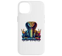 Cobra DJ Vibes - Veneno de neón, Bombo con Capucha y Ritual de bajo Carcasa para iPhone 14 Plus