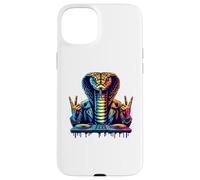 Cobra DJ Vibes - Veneno de neón, Bombo con Capucha y Ritual de bajo Carcasa para iPhone 15 Plus