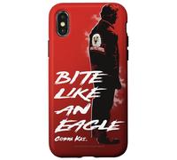Cobra Kai Bite Like an Eagle Eagle Fang Logo TV Show Carcasa para iPhone X/XS