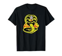 Cobra Kai Front and Back Sweep the Leg and Cobra Logo Show Camiseta