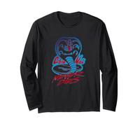 Cobra Kai Never Dies Cobra Logo Manga Larga