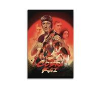 Cobra Kai - Póster estético para decoración de habitación, póster artístico para dormitorio, sala de estar, paredes, 50 x 75 cm, estilo sin marco