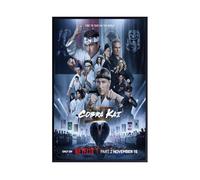 Cobra Kai season 6 part 2 TV Series Poster película #1 - Matte poster de pared Frameless Gift 15 x 22.8 inch(38cm x 58cm),Noframe