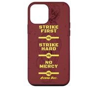 Cobra Kai Strike First Red and Gold Snake Logo TV Show Carcasa para iPhone 12 Mini
