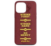 Cobra Kai Strike First Red and Gold Snake Logo TV Show Carcasa para iPhone 13 Pro MAX