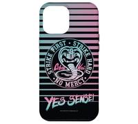 Cobra Kai Yes Sensei Retro Stripes Vaporwave TV Show Carcasa para iPhone 12 Pro MAX
