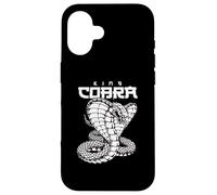 Cobra Rey Estilo Japonés Serpiente Vintage Carcasa para iPhone 16