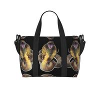 Cobra Snake - Bolso bandolera portátil con estampado de serpiente para mujer, adecuada para gimnasio, entrenamientos, viajes y viajes