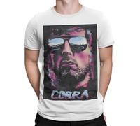 Cobra T-Shirt Sylvester Stallone Retro Movie Film 1980s tee