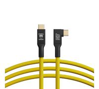 COBRAUNION Cable USB-C corto - 40G - acodado 0,3 m