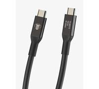 COBRAUNION USB-C a USB-C - Cable de anclaje 5m negro