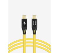 COBRAUNION USB-C a USB-C - Cable de anclaje Recto - Recto amarillo
