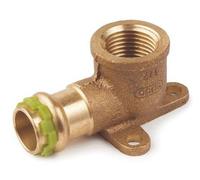 Cobre Ajuste a Presión Sudopress Bañador de Pared 22MM A IG Rp3/4" VC471G