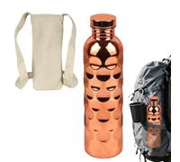 Cobre - Taza de Acero Ayurvédica de 32 oz, Jarra Aislada, Tapa A Prueba de Fugas Contenedor De Hidratación | Bebida Para Adultos Mujeres Hombres Gimnasio Al Aire Libre Viajes Camping Picnic Yoga