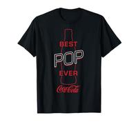 Coca-Cola Best Pop Ever Outline Logo Camiseta