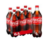 Coca-Cola Bevanda Analcolica, Frizzante - Confezione da 6 x 1 l - Totale: 6 Litri