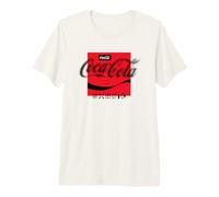 Coca-Cola Blured Pixel Logo Football Soccer Fanatic 1886 Camiseta Premium