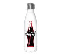 Coca-Cola Botella de agua de acero inoxidable de 17 onzas, multicolor